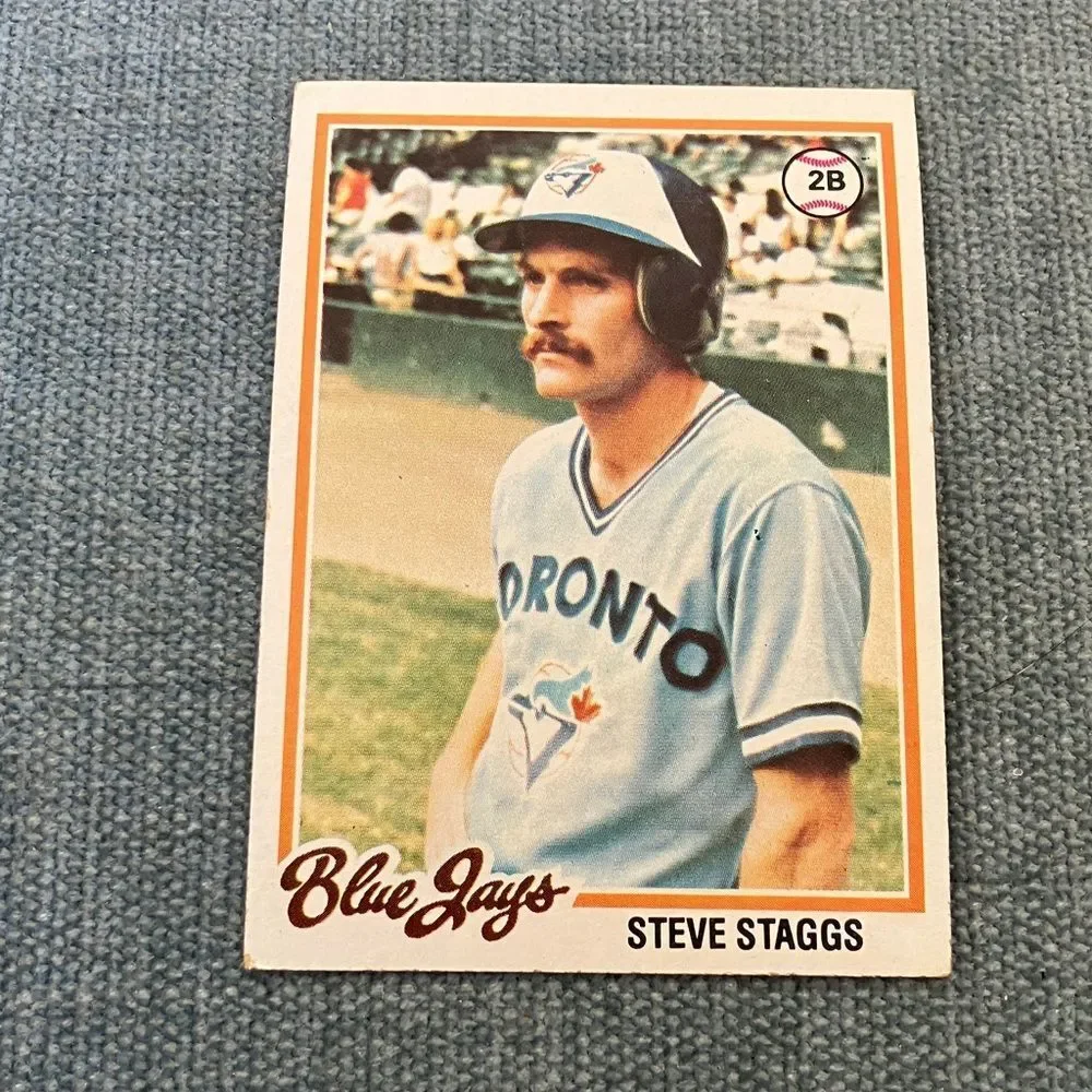 1978 Topps Toronto Blue Jays Baseball Card Trading Card